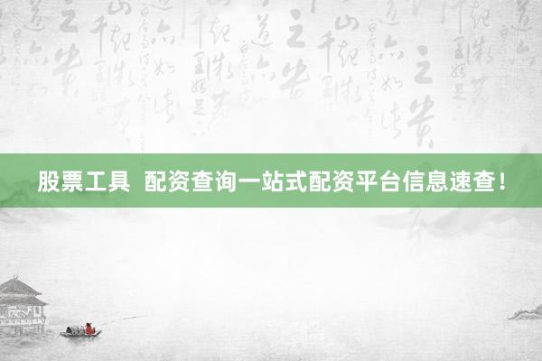 股票工具 配资查询一站式配资平台信息速查!